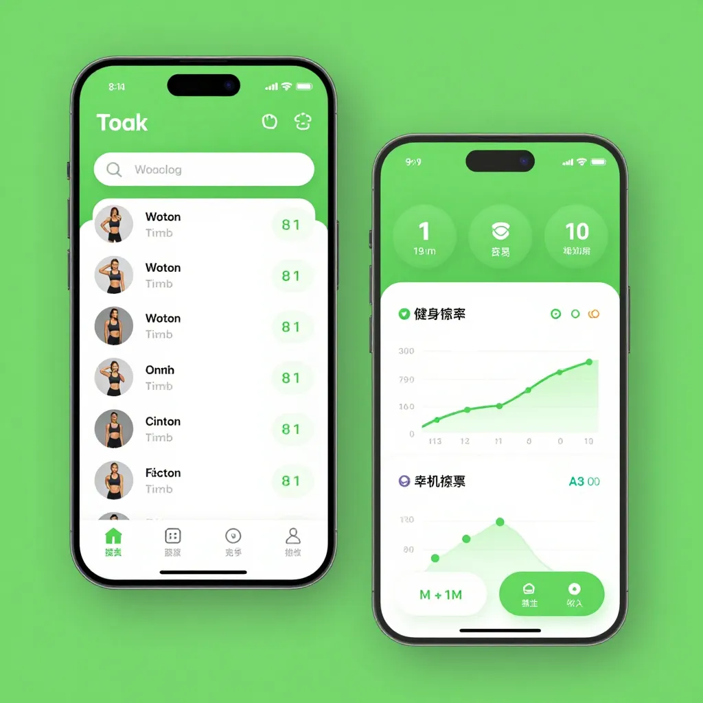 フィットネスアプリトラッカー