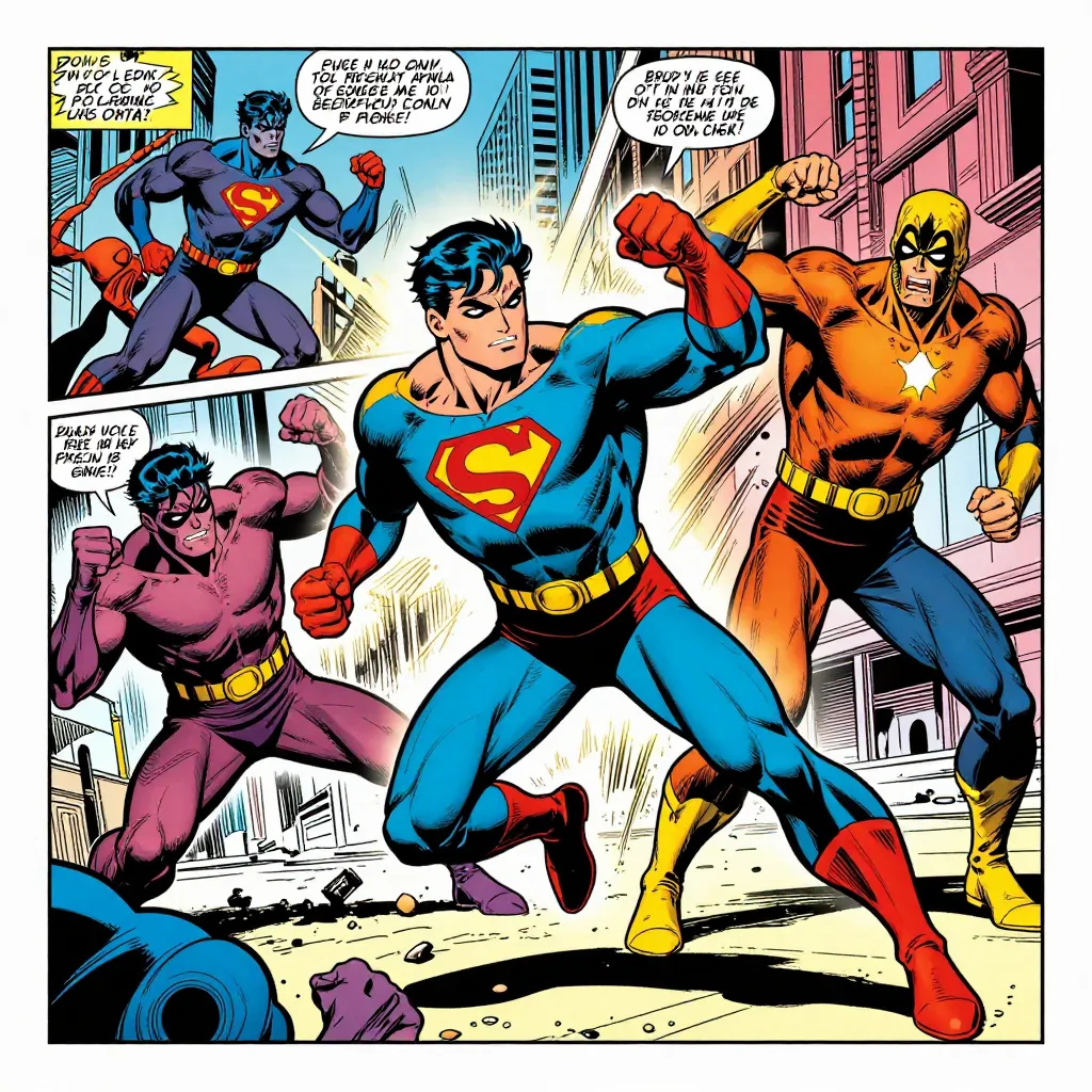 スーパーヒーローコミック