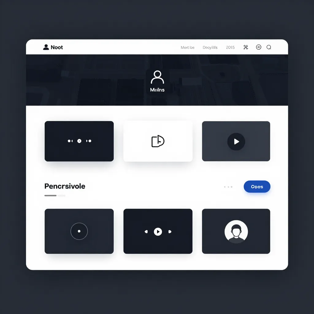 ウェブサイトUIプロトタイプ