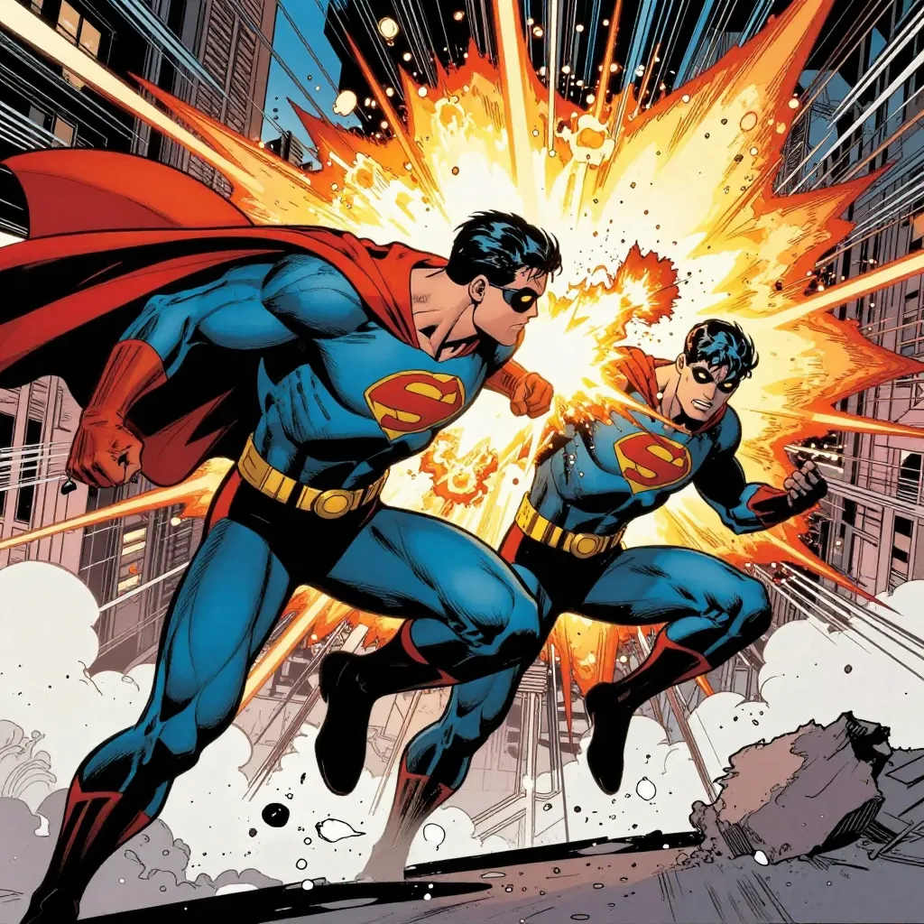 スーパーヒーロー漫画