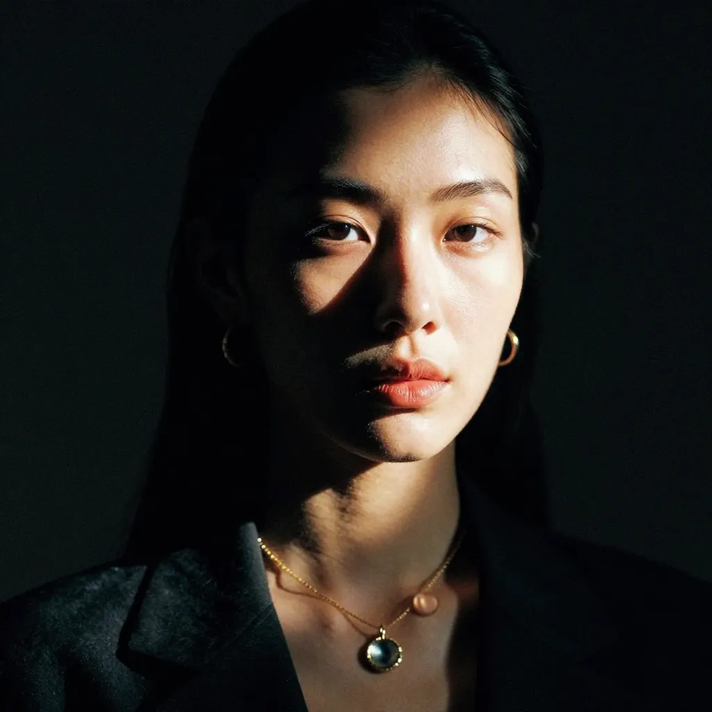 影のドラマチックファッション