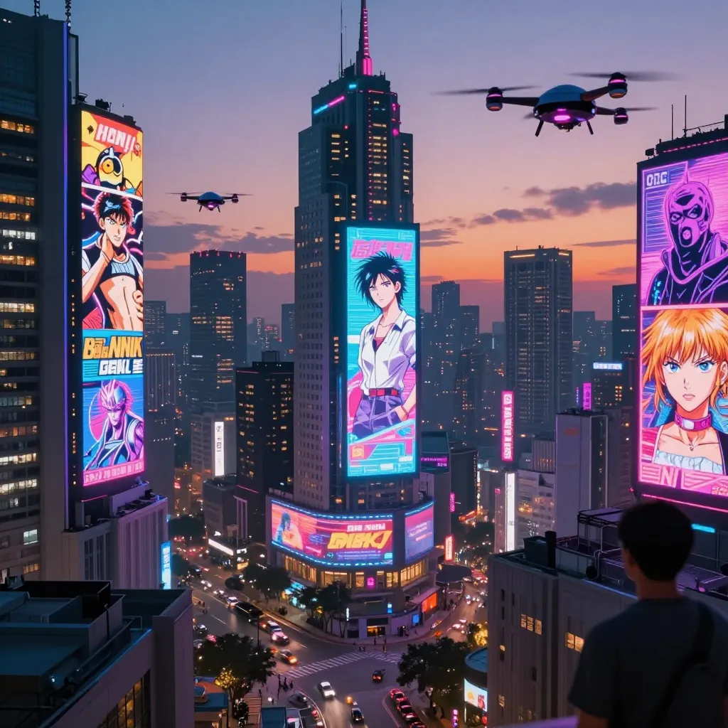 SFサイバーパンクシティ