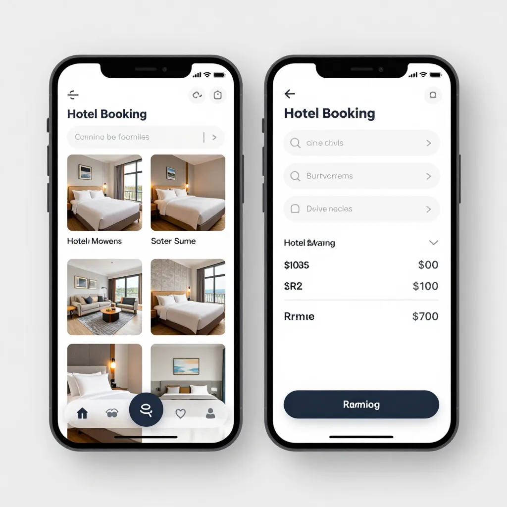 予約アプリインターフェース