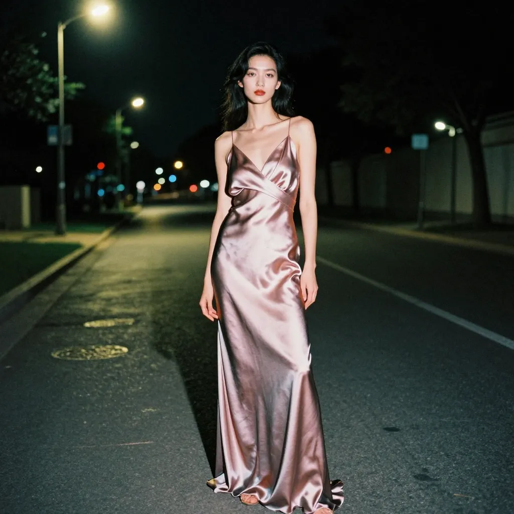 シネマティックファッションモデル