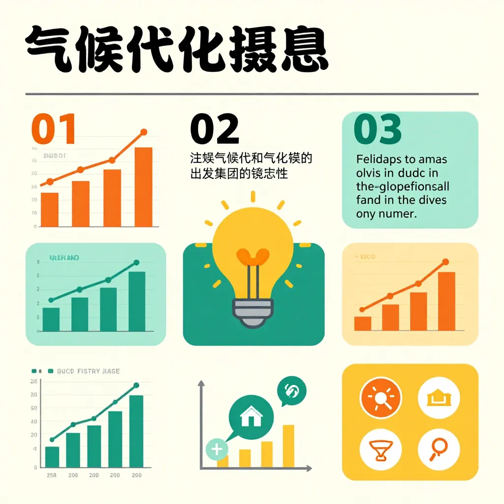 気候変動インフォグラフィック