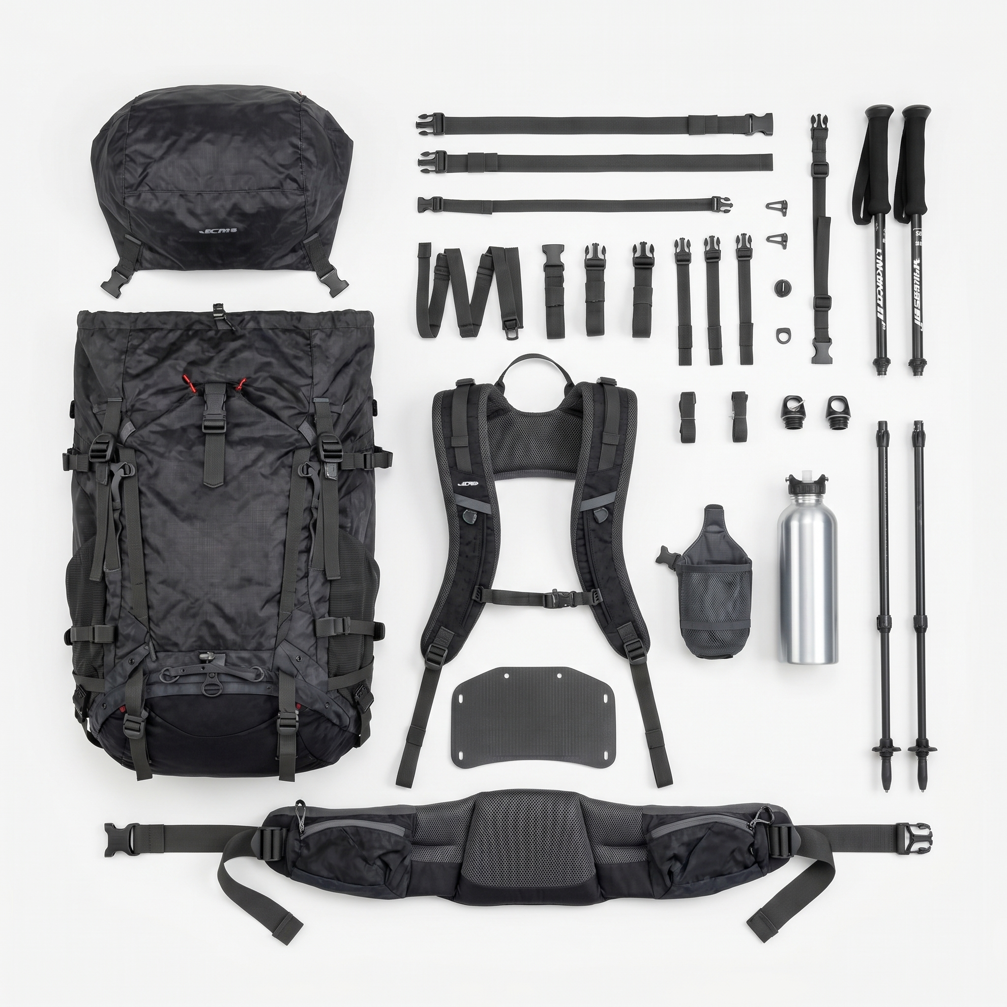 Backpack gear decomposition